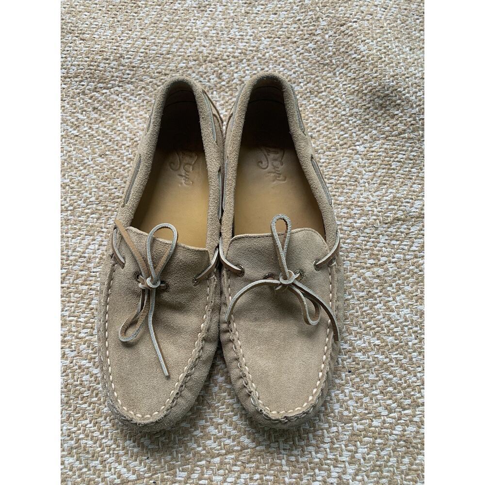 Sperry Gold cup mocassins beige leather old money confort preppy mens 10.5 M